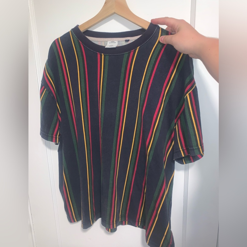 Urban Outfitters Striped Oversized Tee